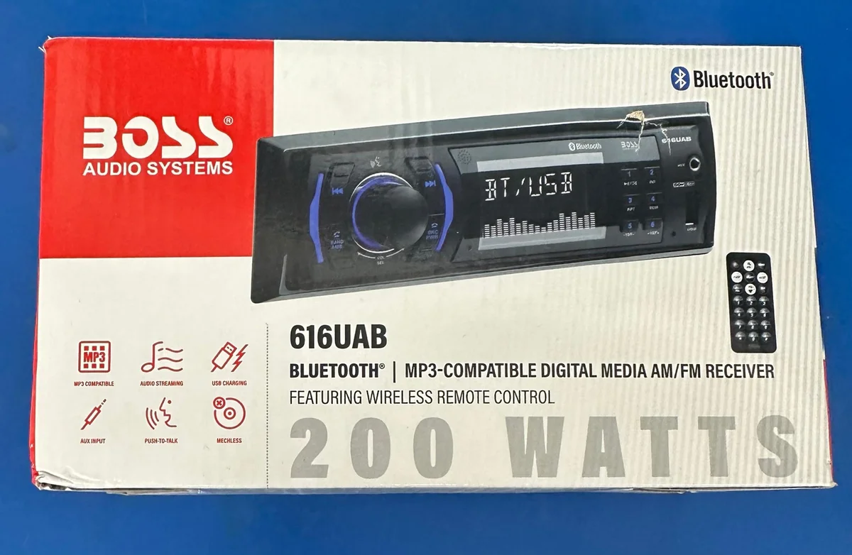 BOSS Audio 616UAB Single Din Stereo image 3