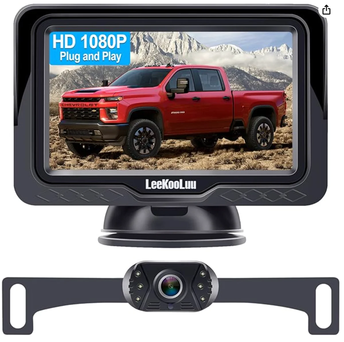 LeeKooLuu LK3 Backup Camera Kit image 2