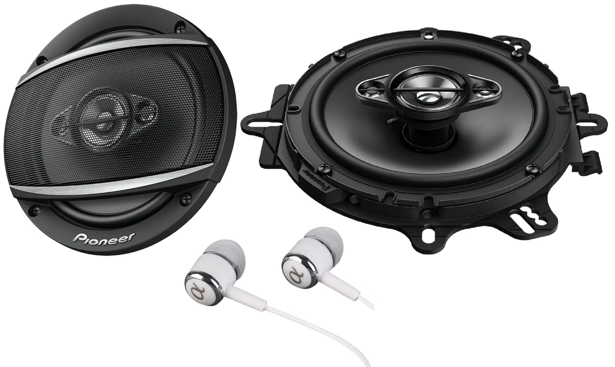 Pioneer TS-A1680F 6.5-Inch 4-Way Speakers